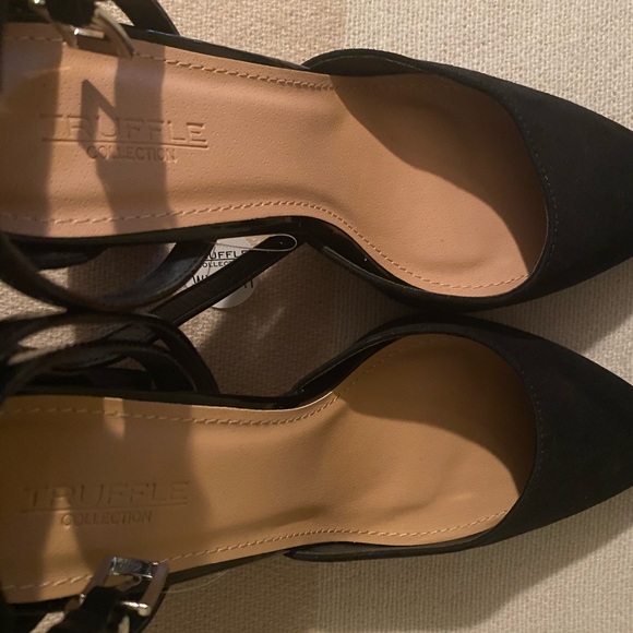 Truffle Collection Wide Fit Pointed Shoes Size 8 - Picture 5 of 8